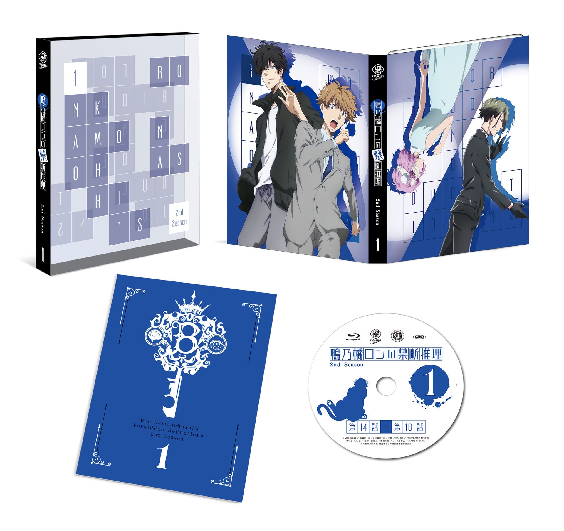 2nd Season Blu-ray&DVD BOX第1巻の展開図