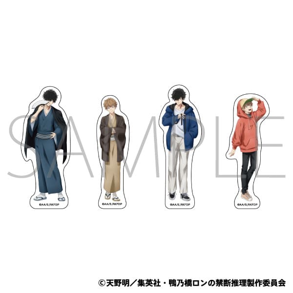 ステッカー／鴨乃橋ロンA・B、一色都々丸A・B